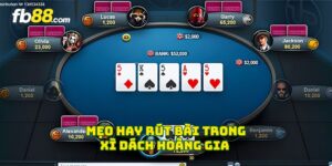Mẹo hay rút bài trong Xì Dách Hoàng Gia